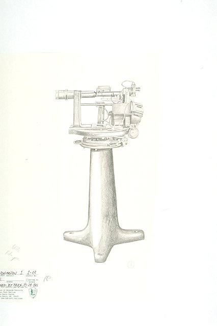 A depression position finder used to locate targets at ranges of between 1,500 and 12,000 yards