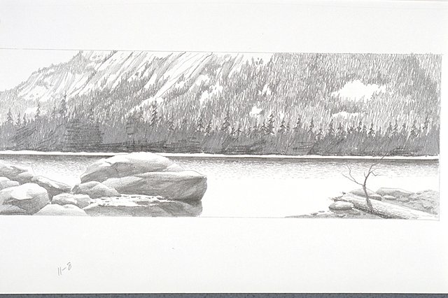 view of Rainbow Lake