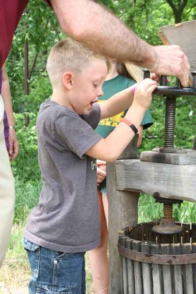 Having fun at Homestead Days