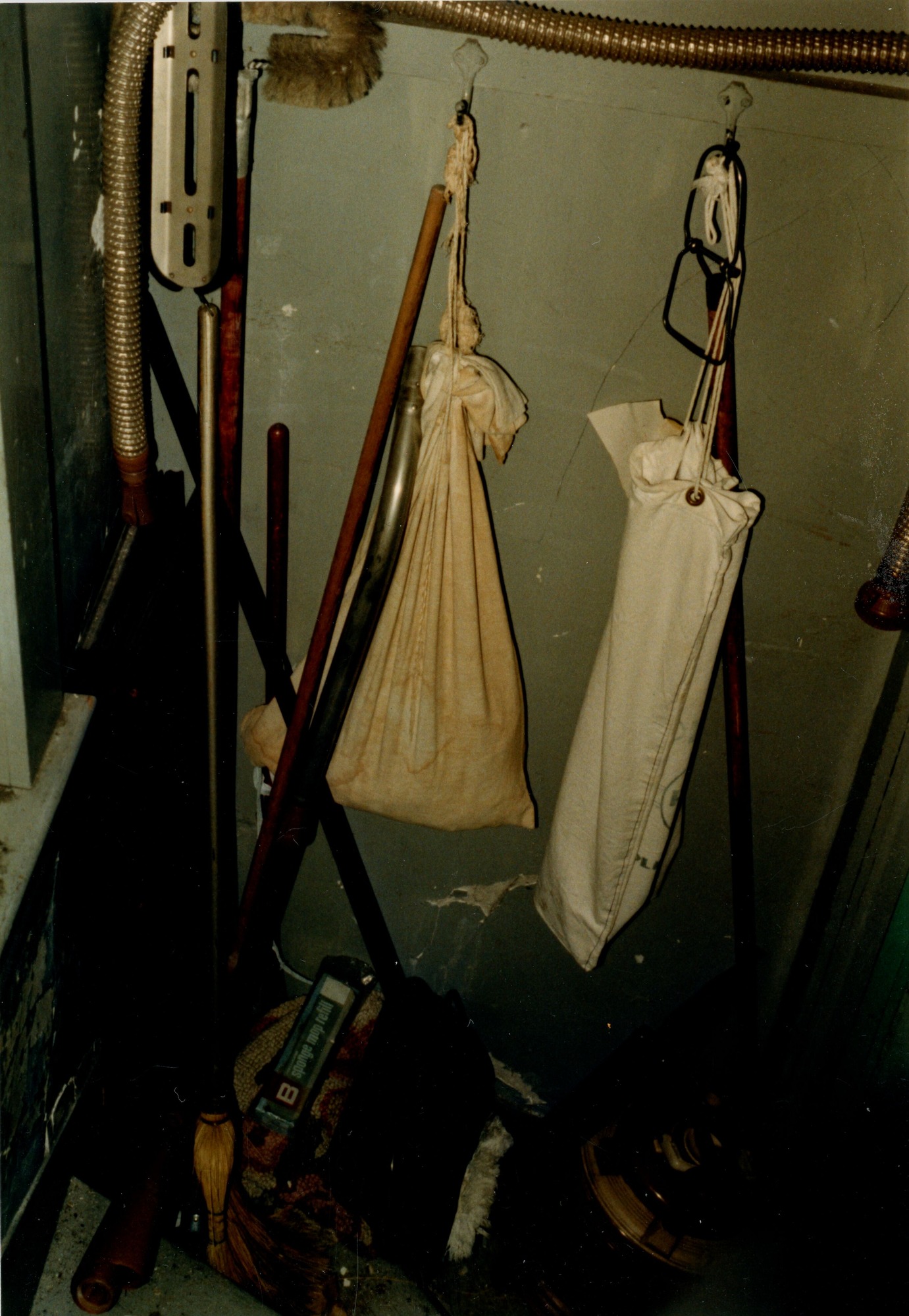 East wall of stairwells