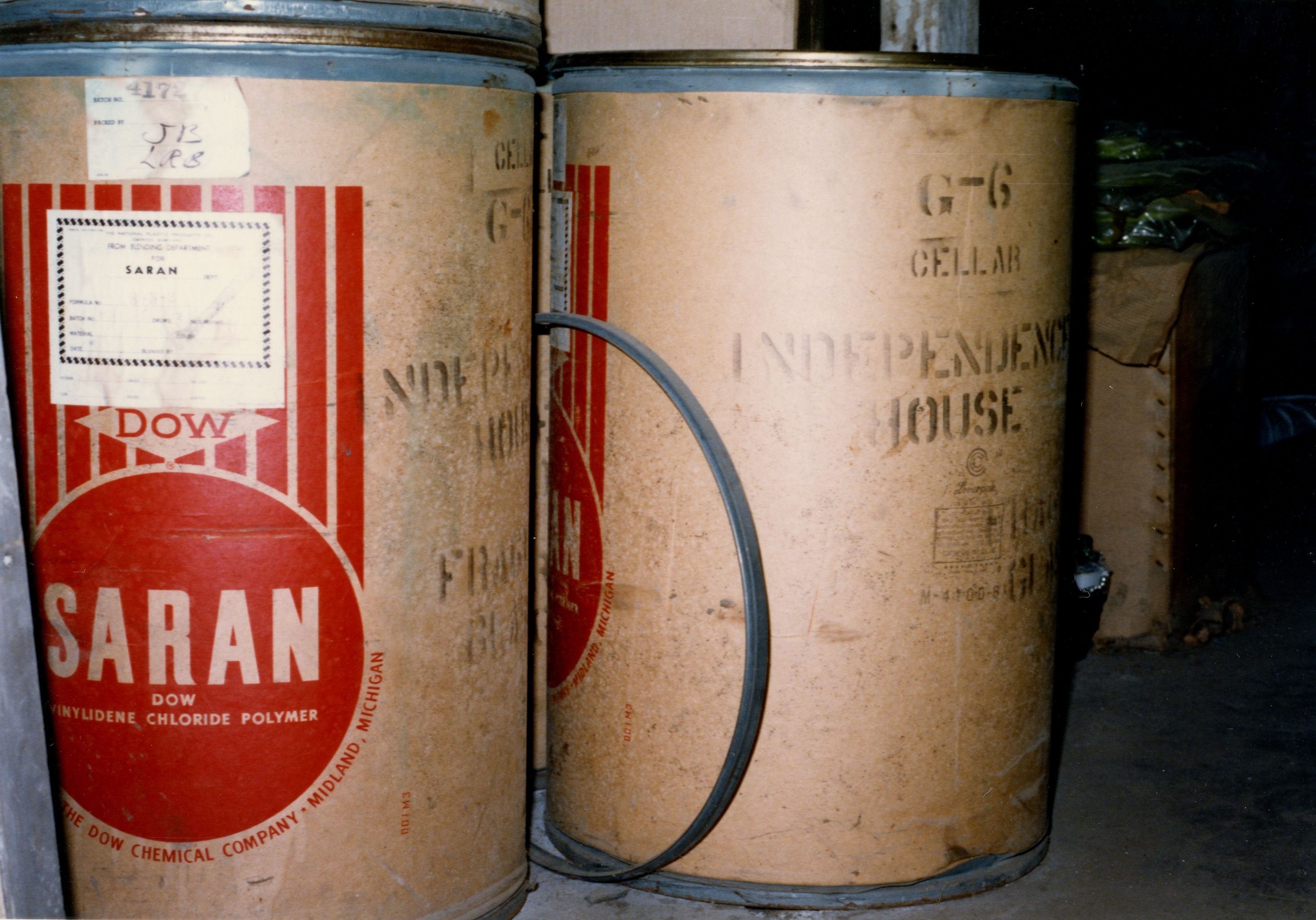 South west area, space 004 packing barrels