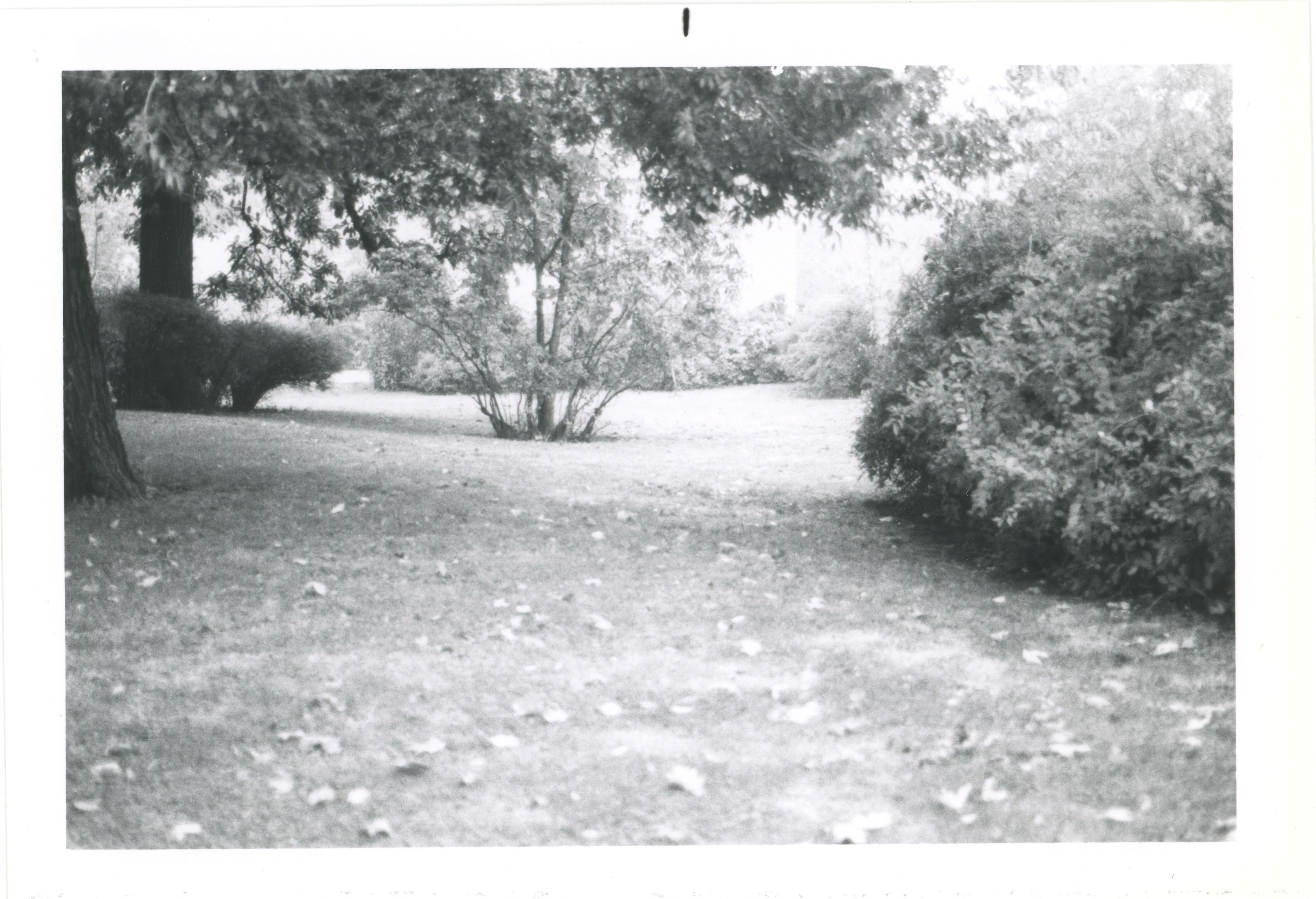 Outside the HST home grounds for contract reference