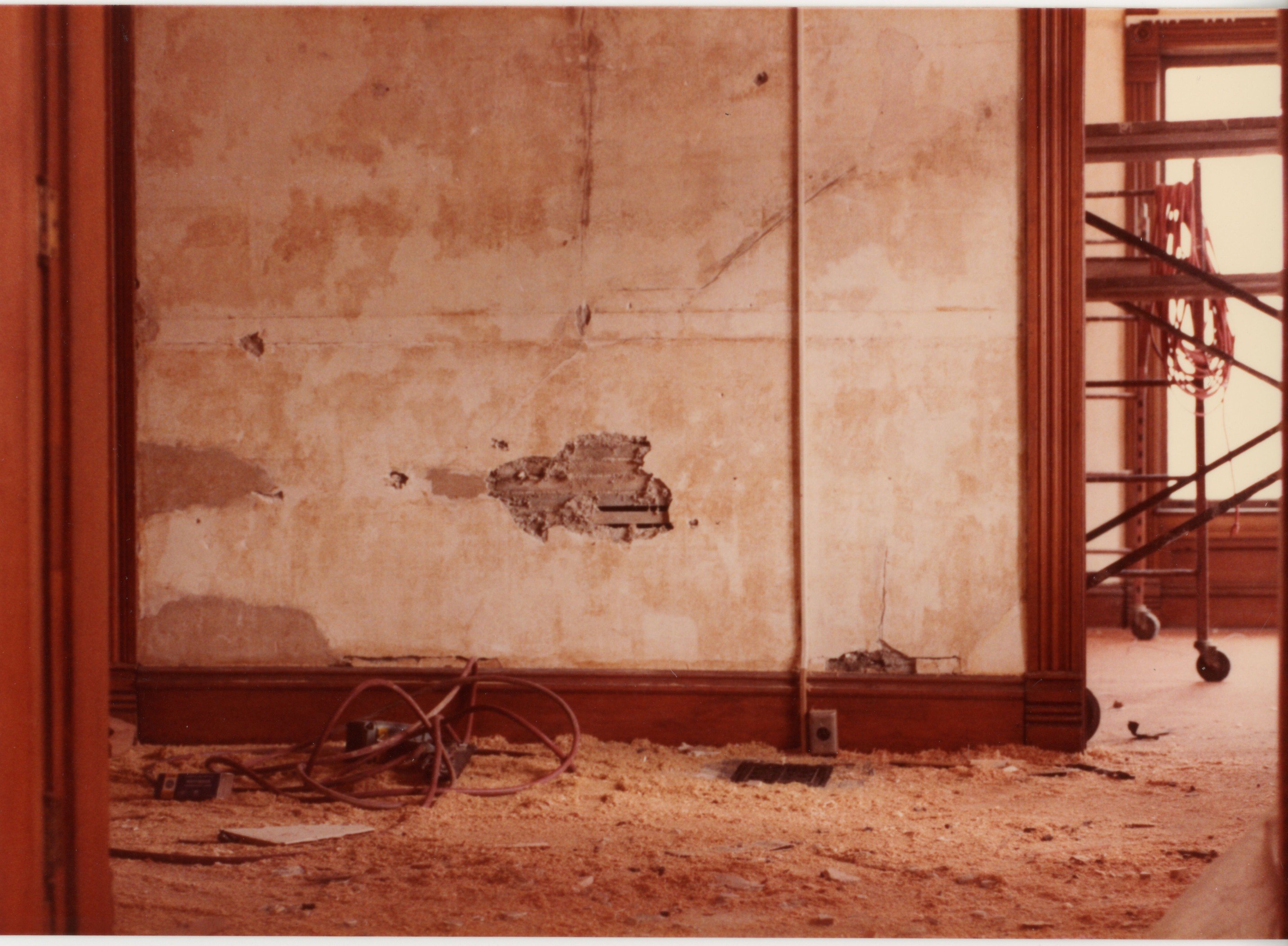 Inside of 815 Maple 1984 