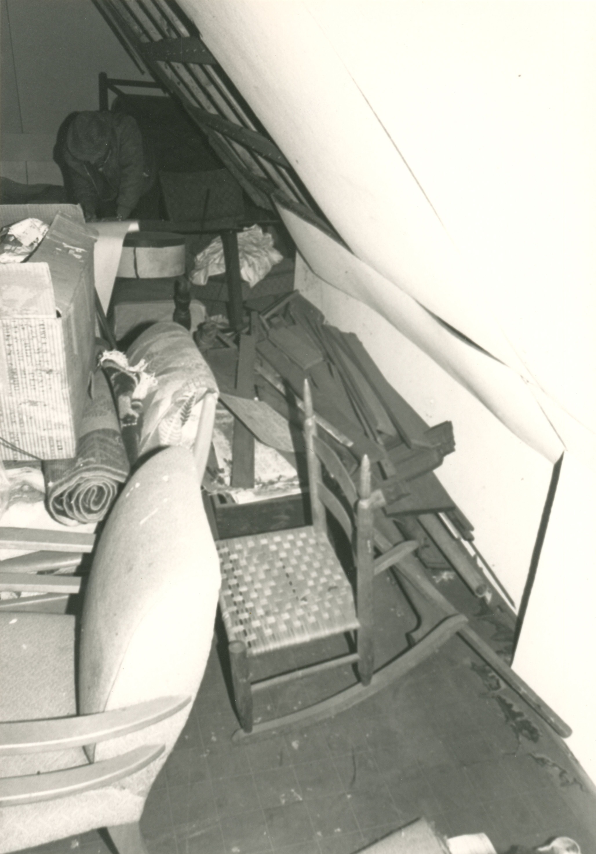 Attic various view documentary images