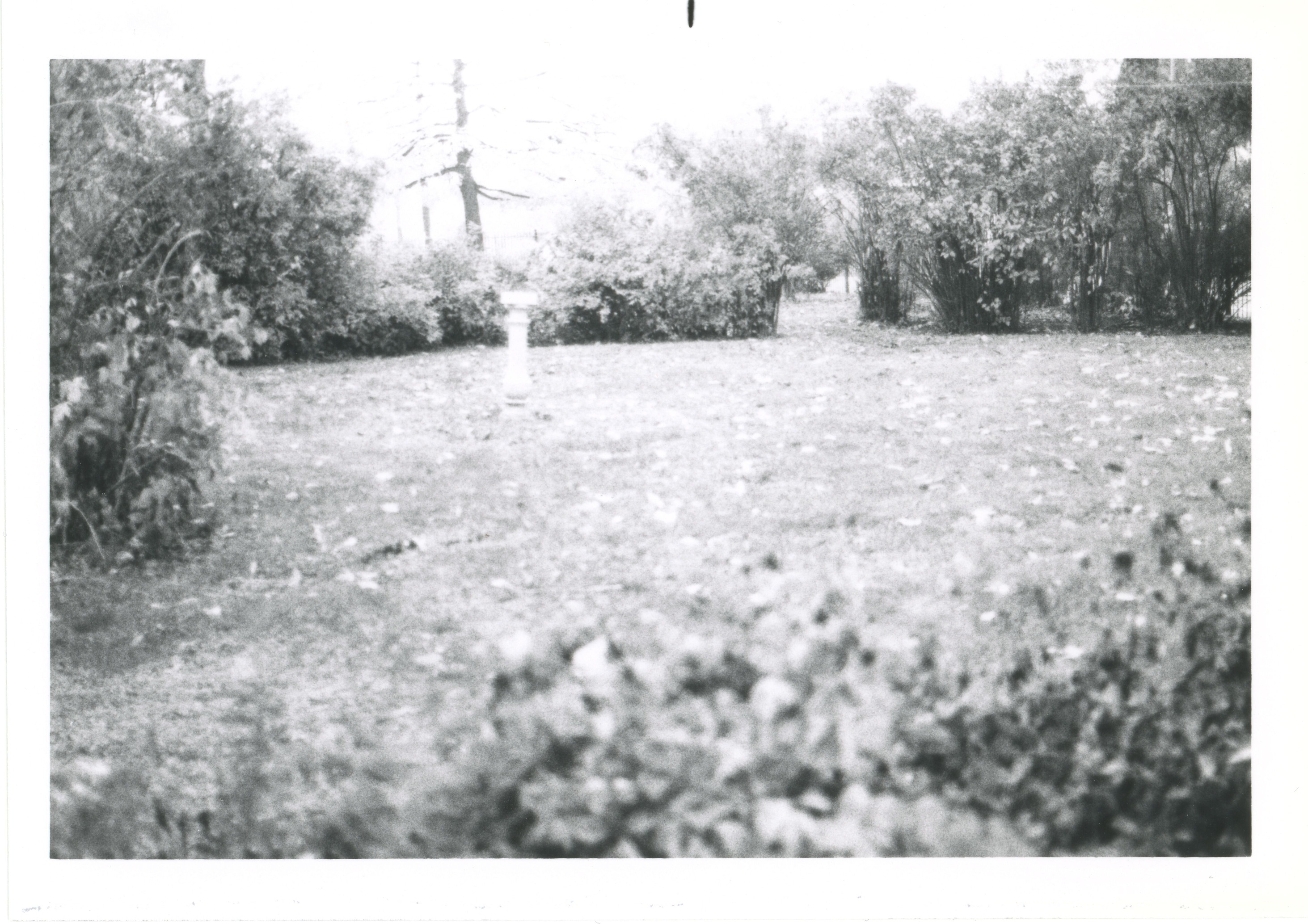 Outside the HST home grounds for contract reference