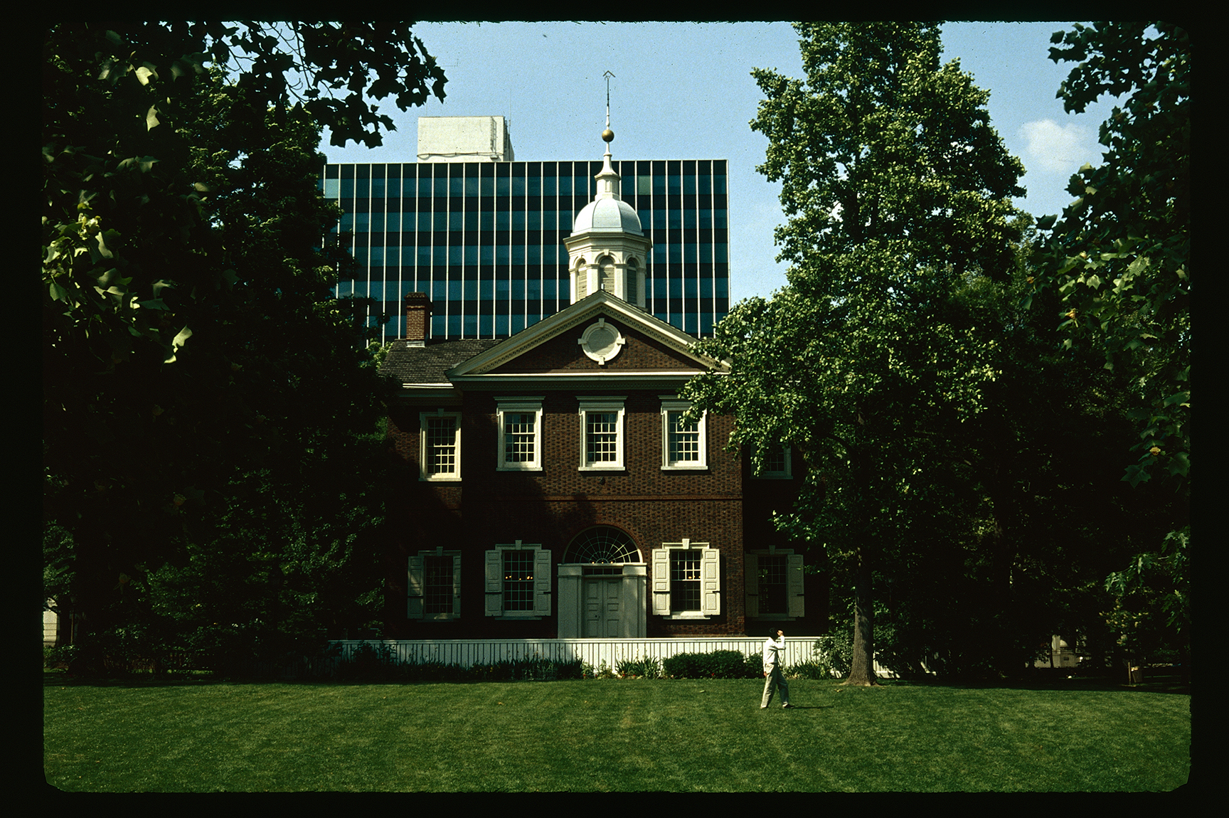Carpenters' Hall, south façade