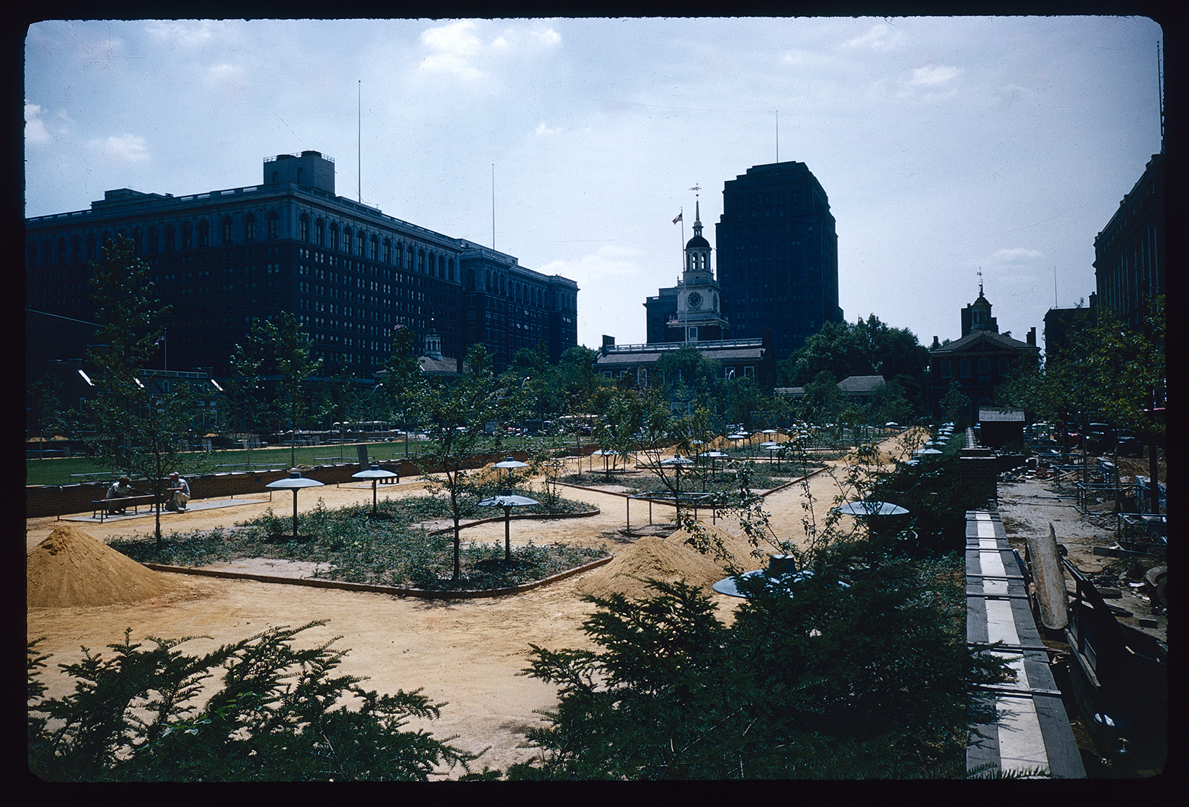 State Mall Block 1 Looking South West from Market St