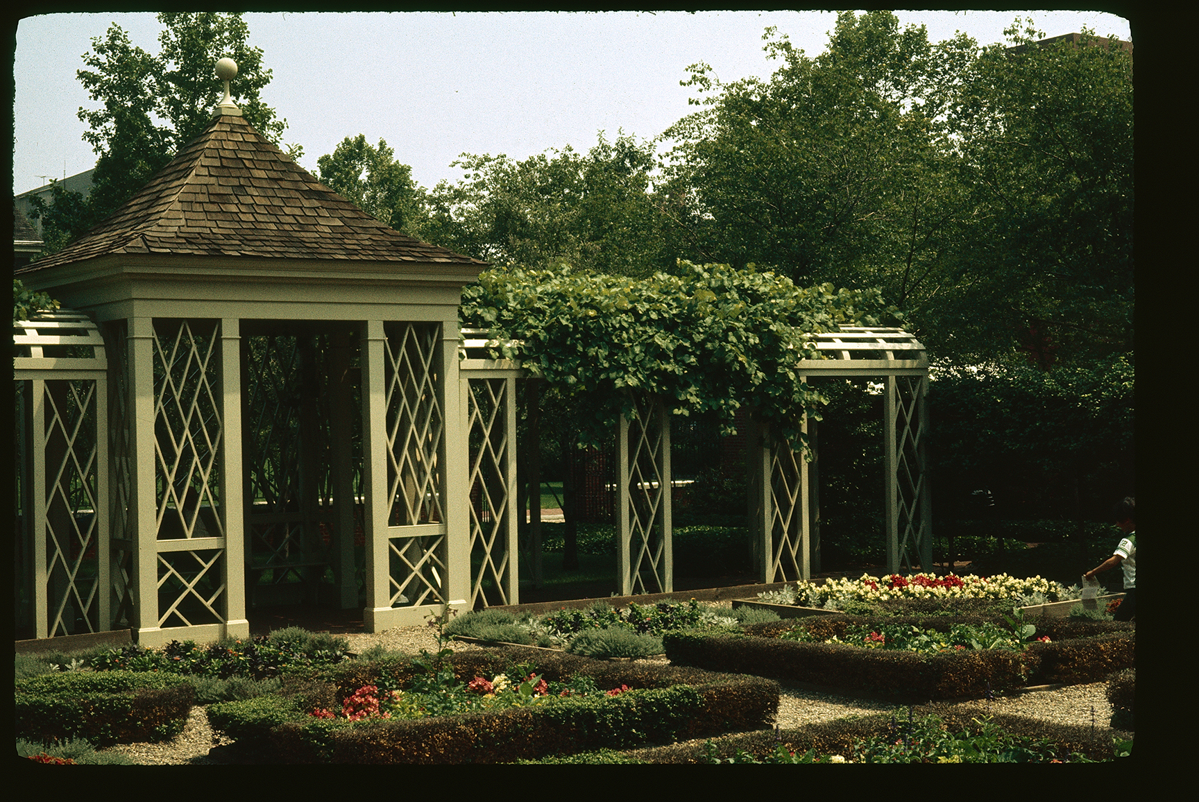 18th century garden gazebo, Walnut Street