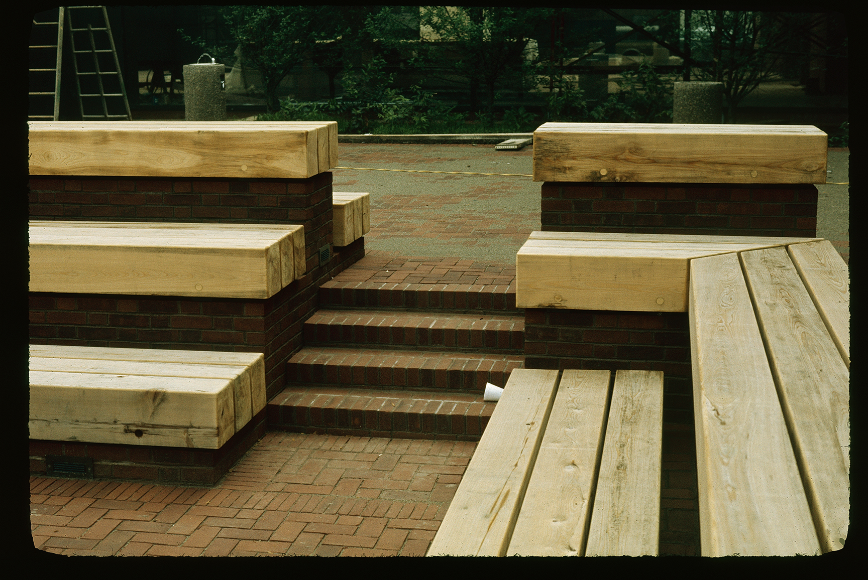 Visitor Center 3rd and Dock Seating area