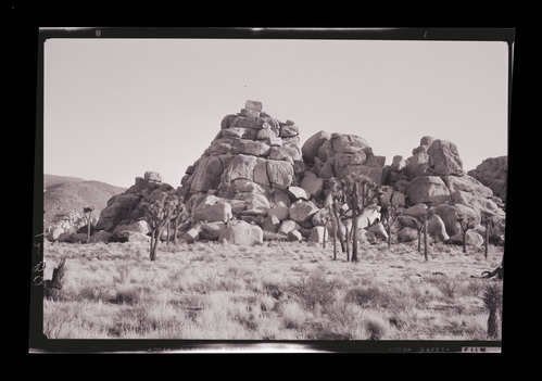 Black and white image of Hidden Valley