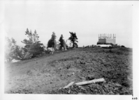 Mt. Harkness Lookout Construction