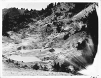Visitors at Bumpass Hell c.1932
