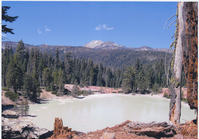 Lassen Peak and Boiling Springs Lake