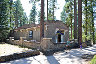 Dark Sky Festival banner on Loomis Museum
