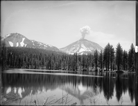 Lassen Eruption from Manzanita Lake