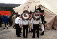 Members of the Blackfeet Nation at Corps of Discovery II.