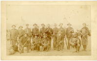 Sixteen Men from Troop I of the 7th Cavalry