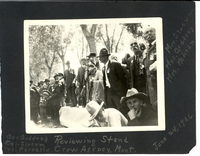Crowd Including:  Gen. Godfrey, Col. Slocum, Col. Partello, Mrs. Slocum, Mrs. Godfrey, and Mrs. McLean, Crow Agency, Montana