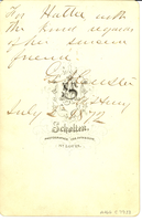 Studio Portrait of George Armstrong Custer in Fringed Buckskins