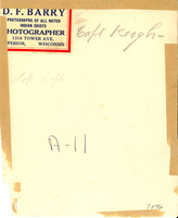 Captain Myles W. Keogh in Dress Uniform Wearing His Plummed Helmet