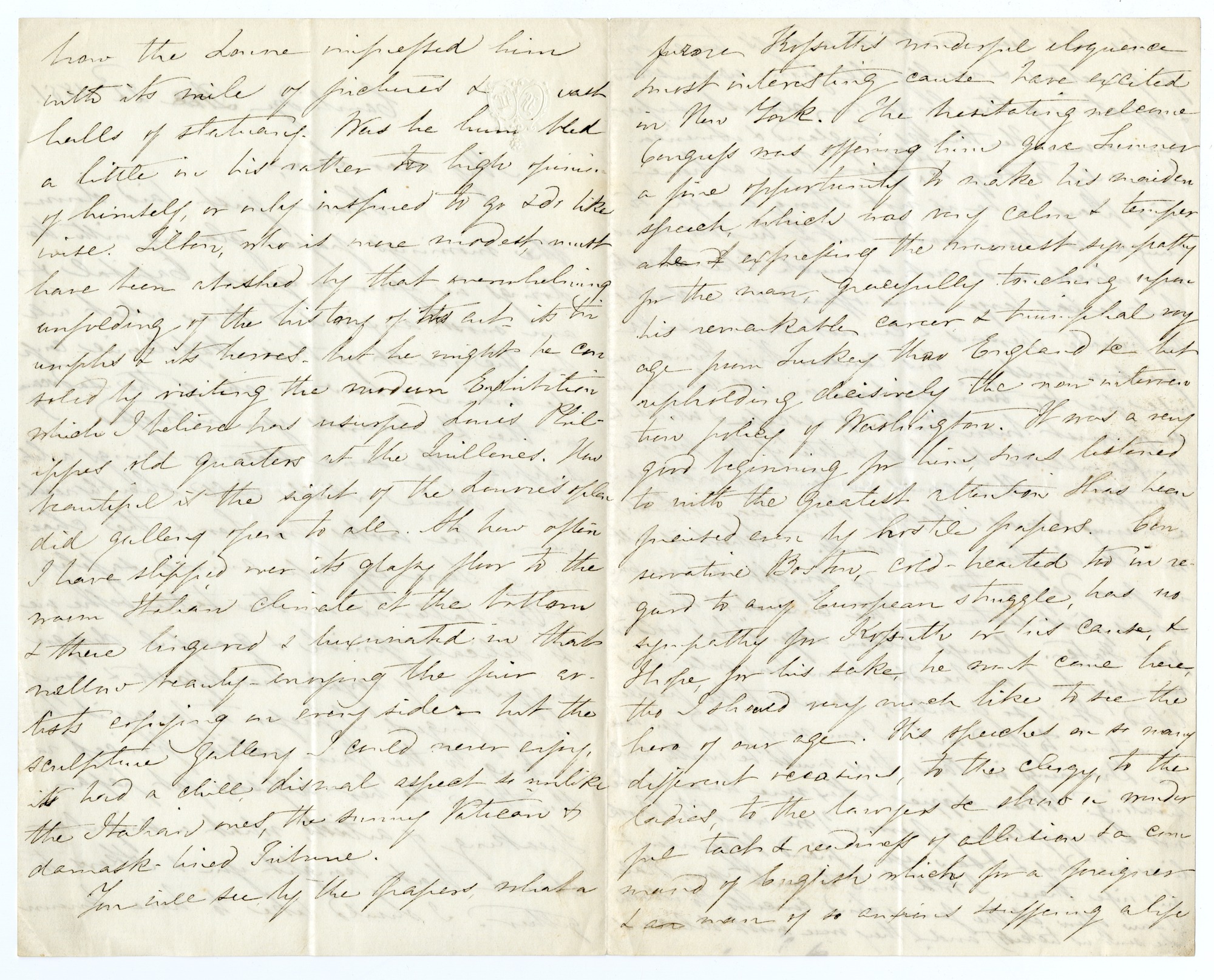 Manuscript letter