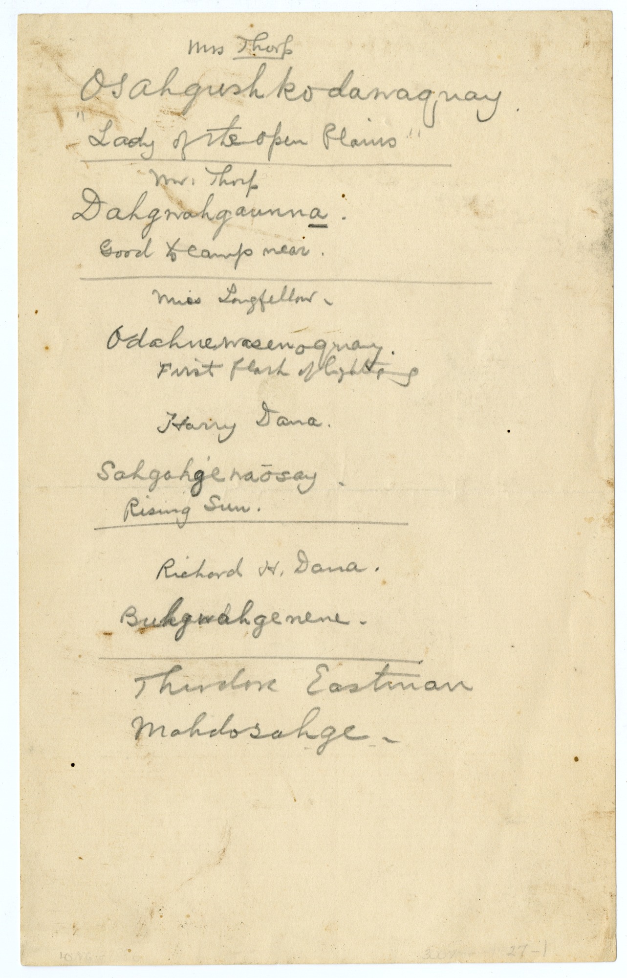 cursive writing on aged paper