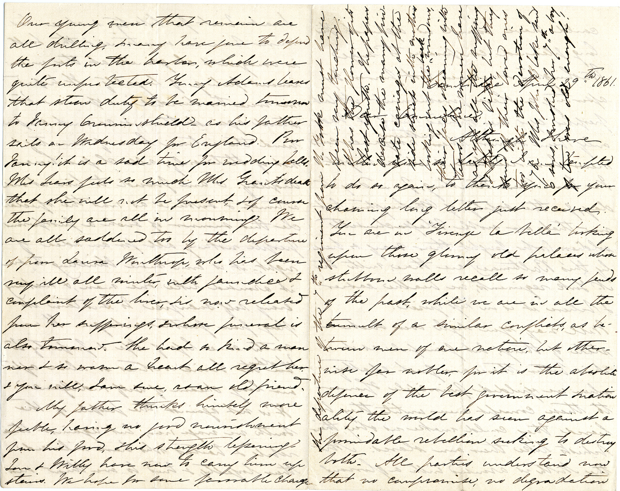 Manuscript letter