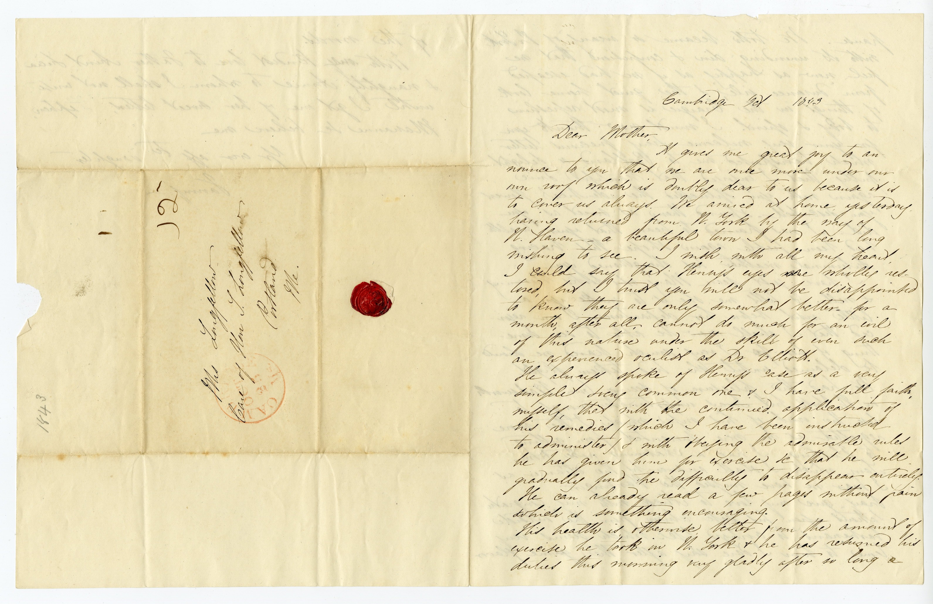 Manuscript letter