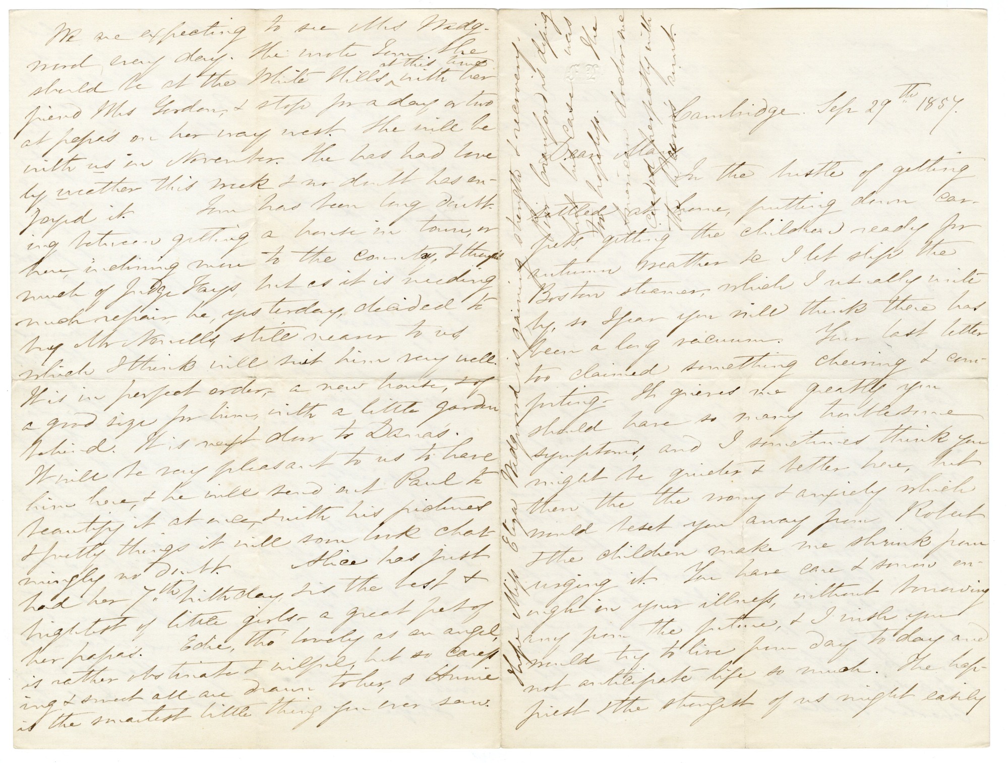 Manuscript letter