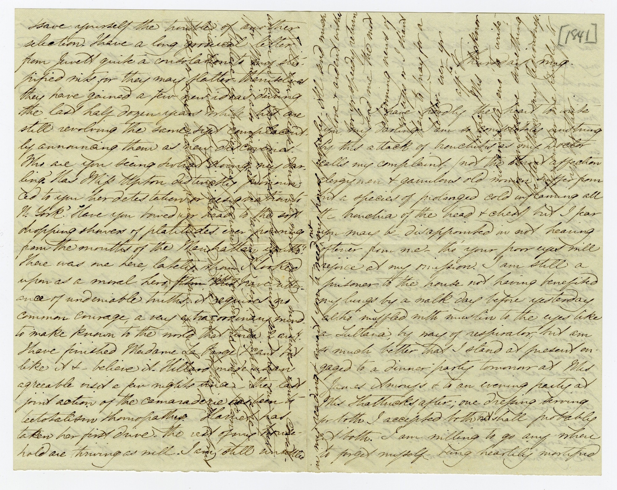 Manuscript letter