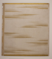 Album's background paper - white/grey with gold lines.