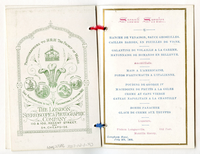 Page three: back of a carte de visite. Page four: 