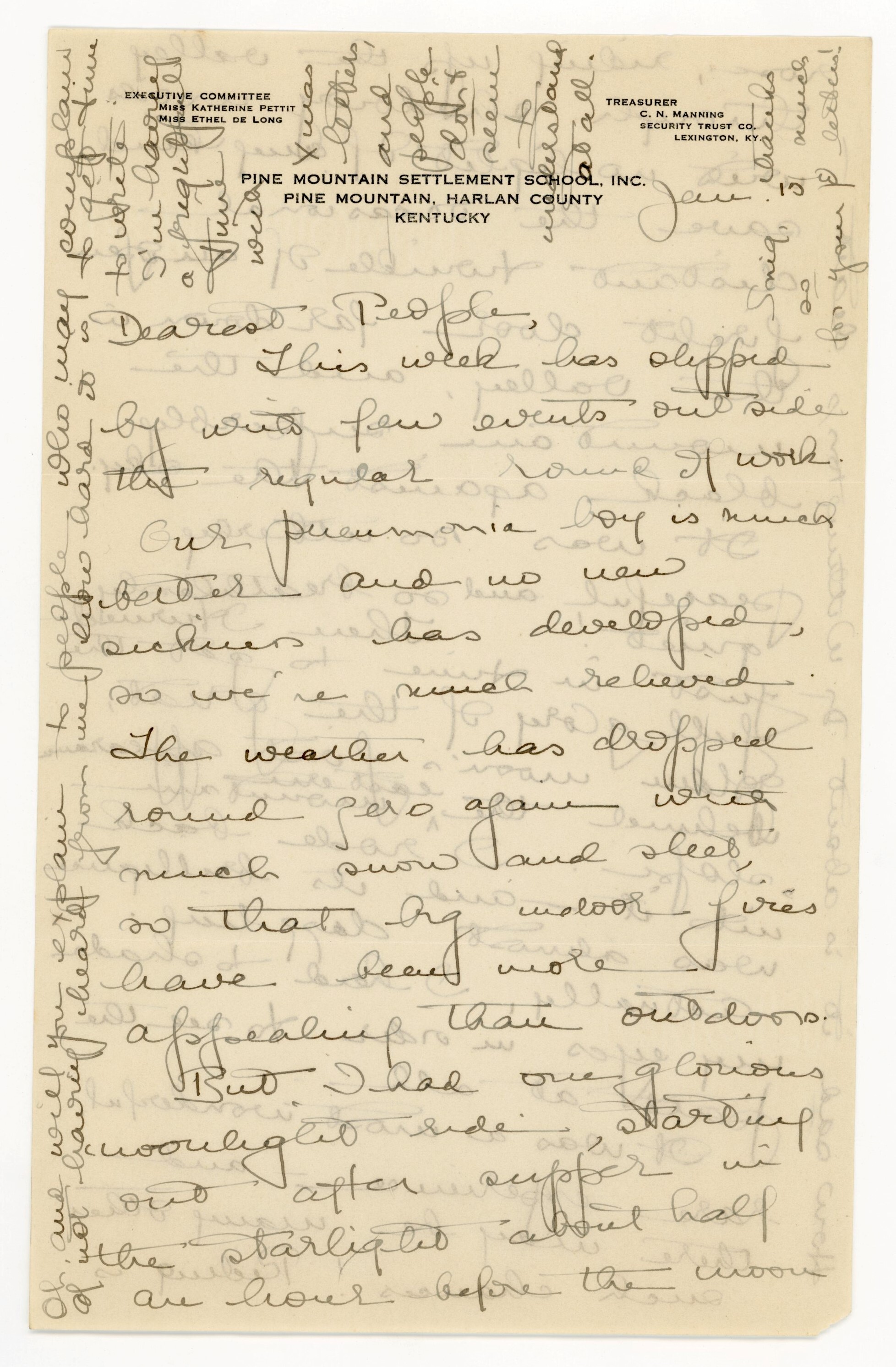 Manuscript letter