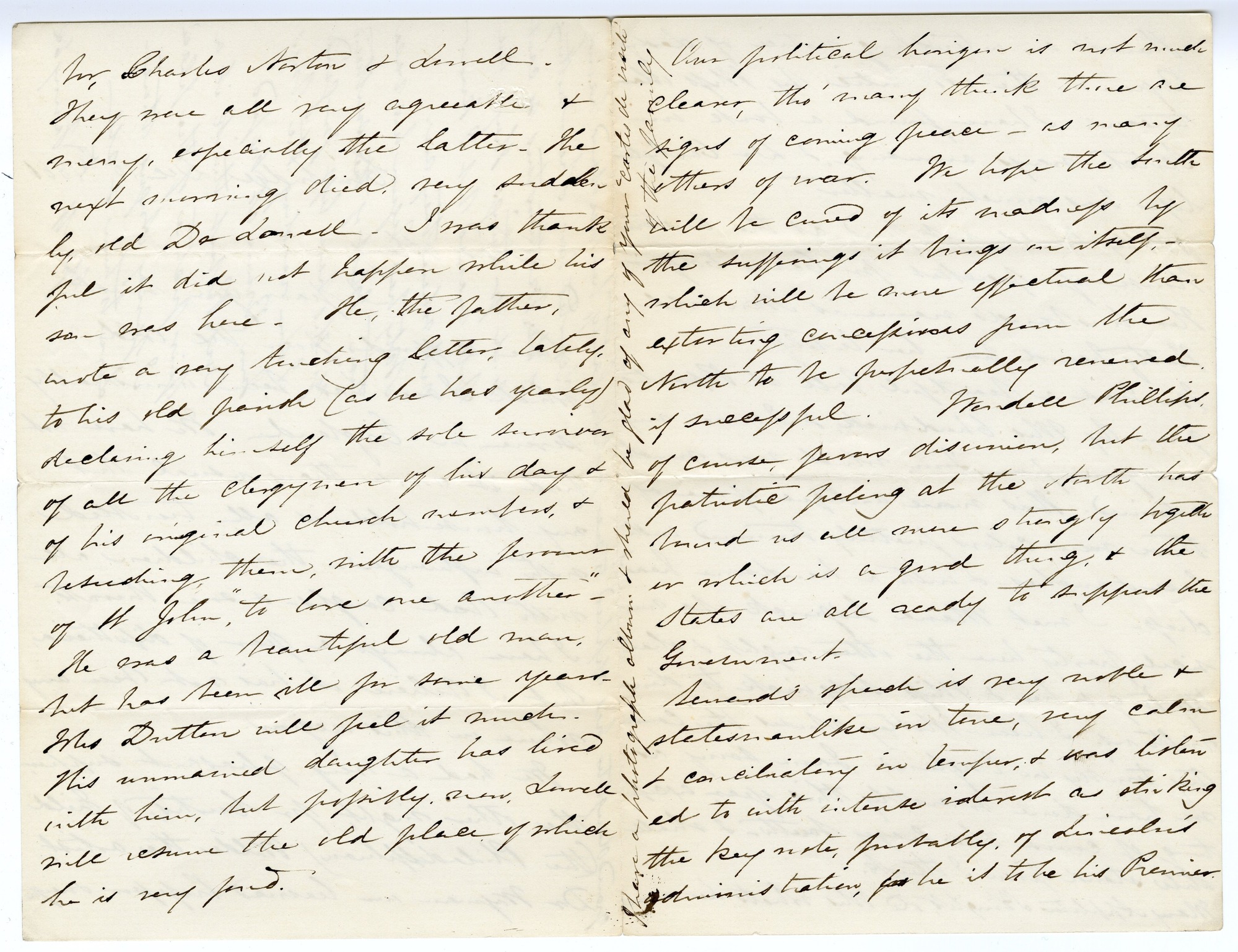Manuscript letter