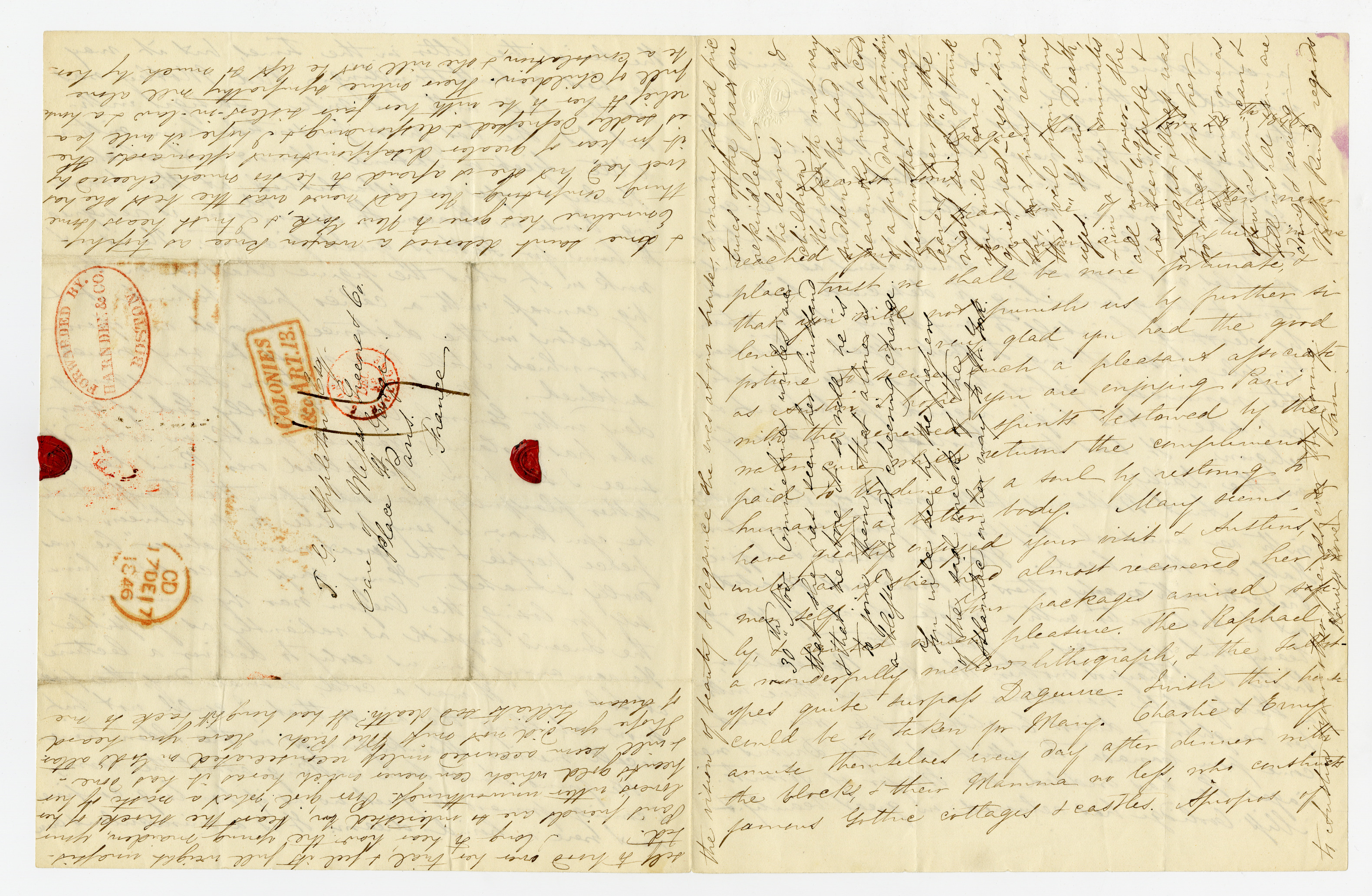 Manuscript letter