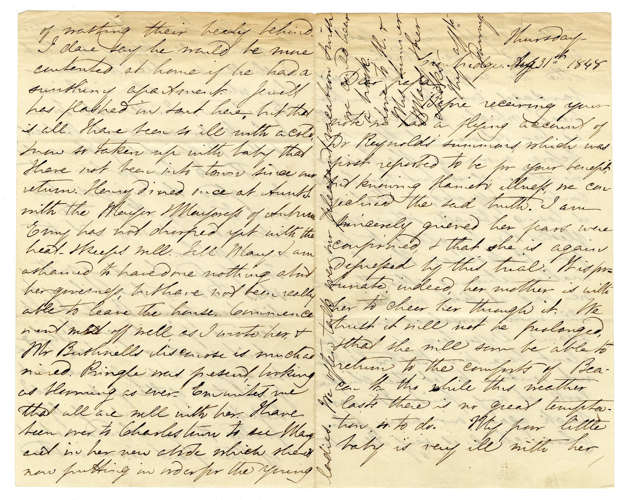 Manuscript letter