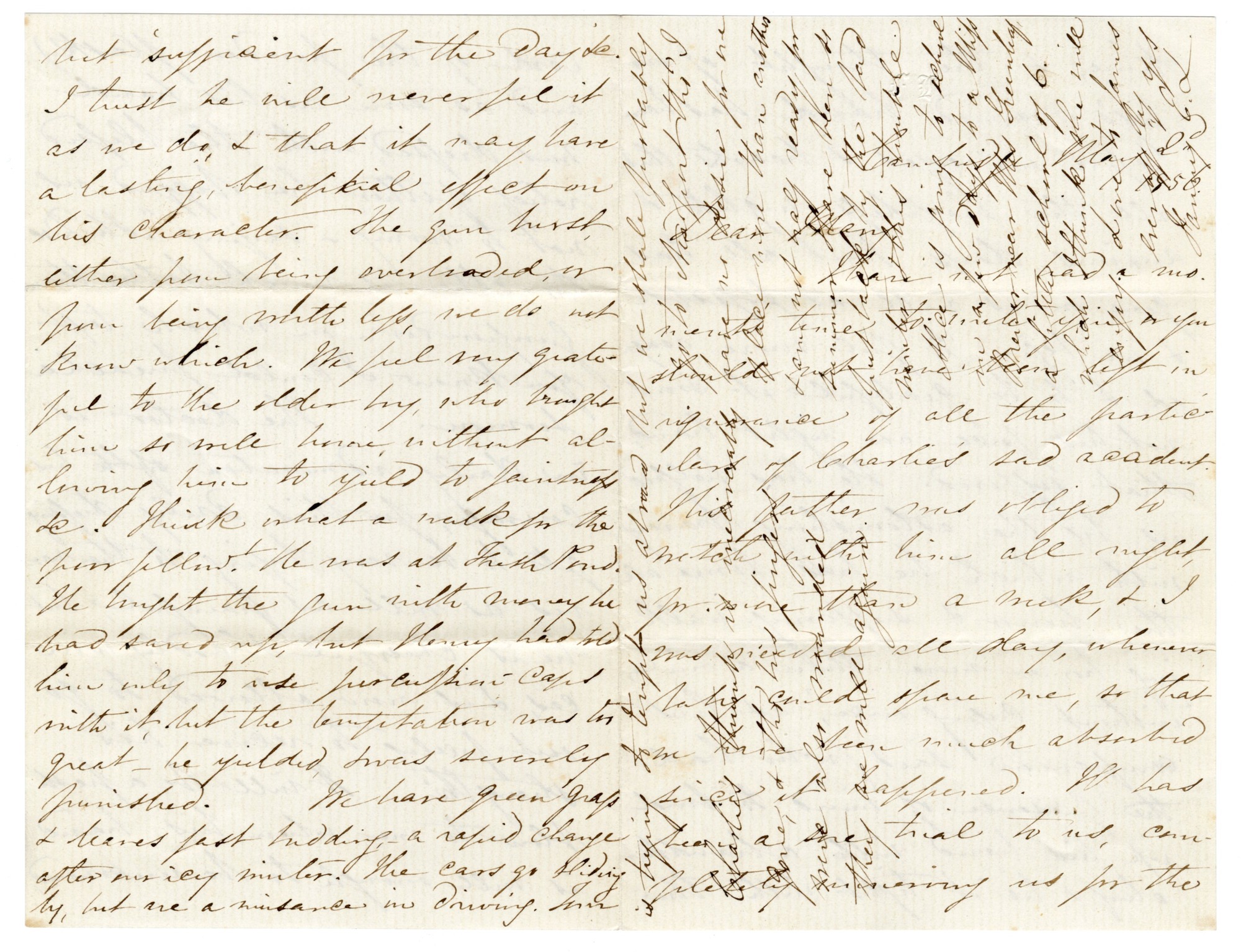 Manuscript letter