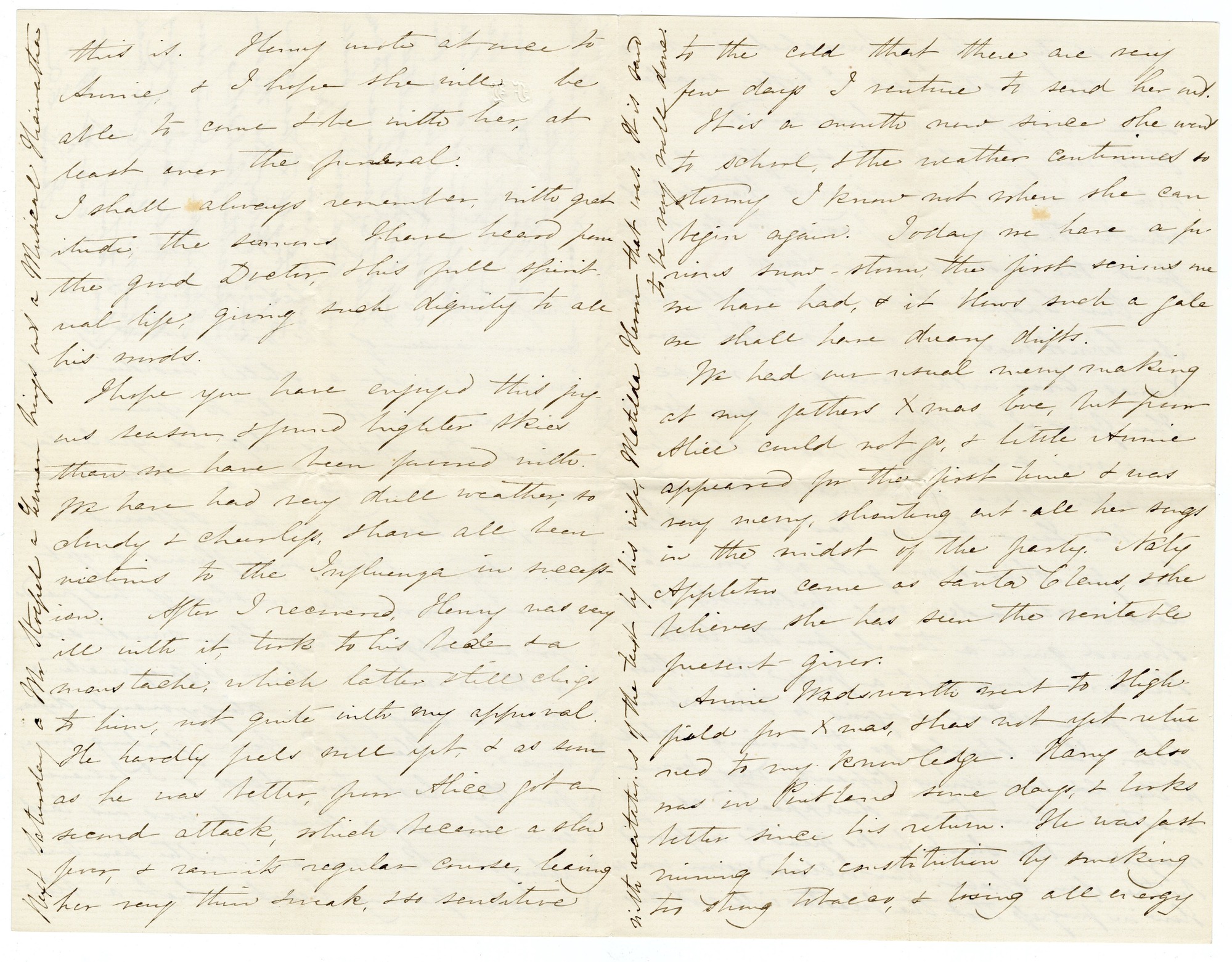 Manuscript letter