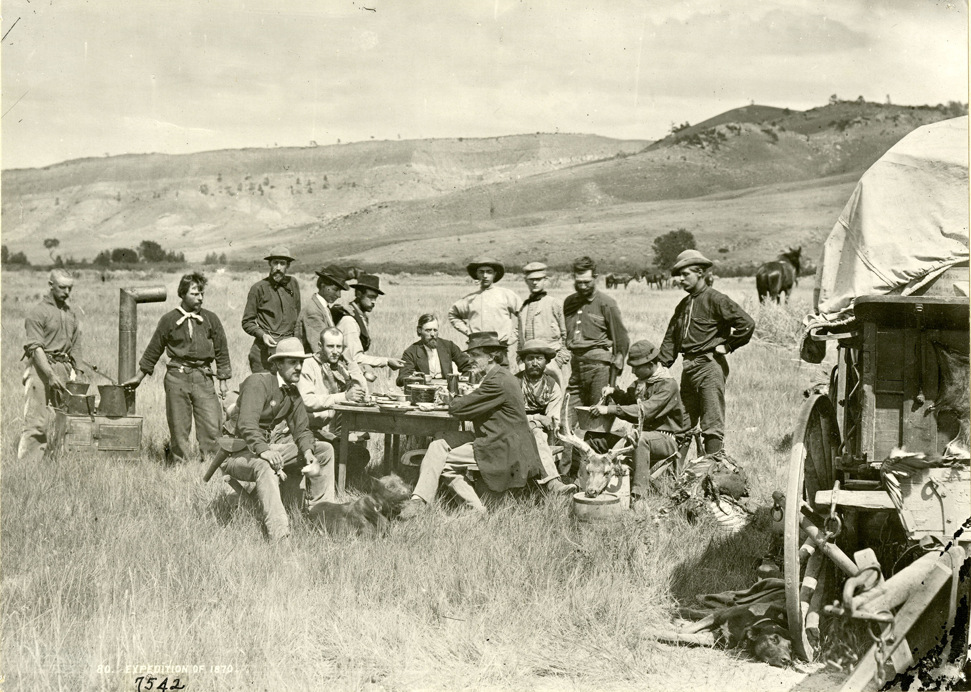 (Hayden Expedition Party of 1870)