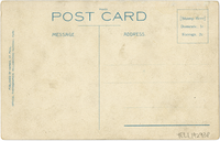 No. 166. Old Faithful Dining Room from Office - Yellowstone Park (Postcard)