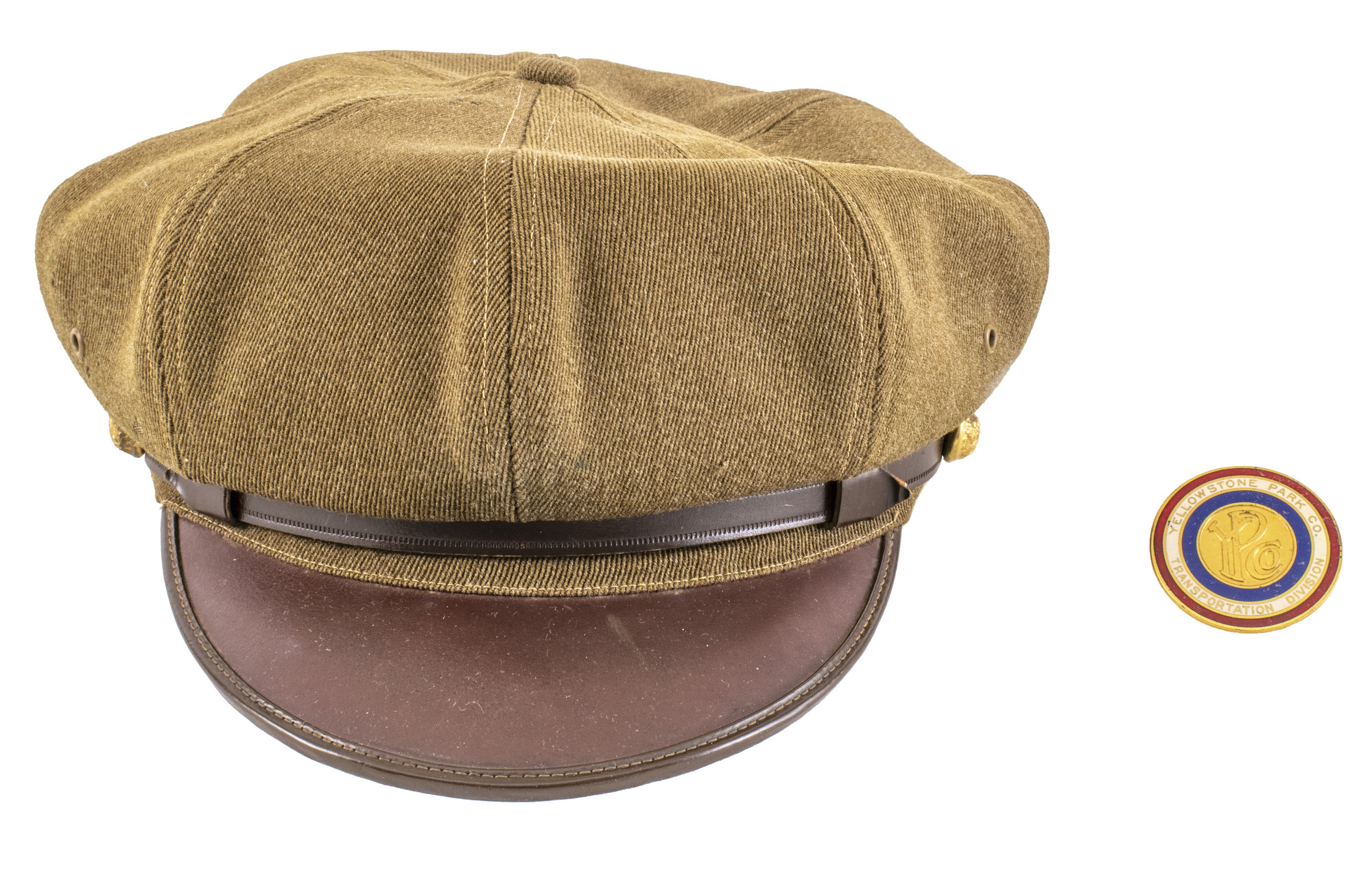 Yellowstone Park Company Bus Driver ("Gearjammer") Hat