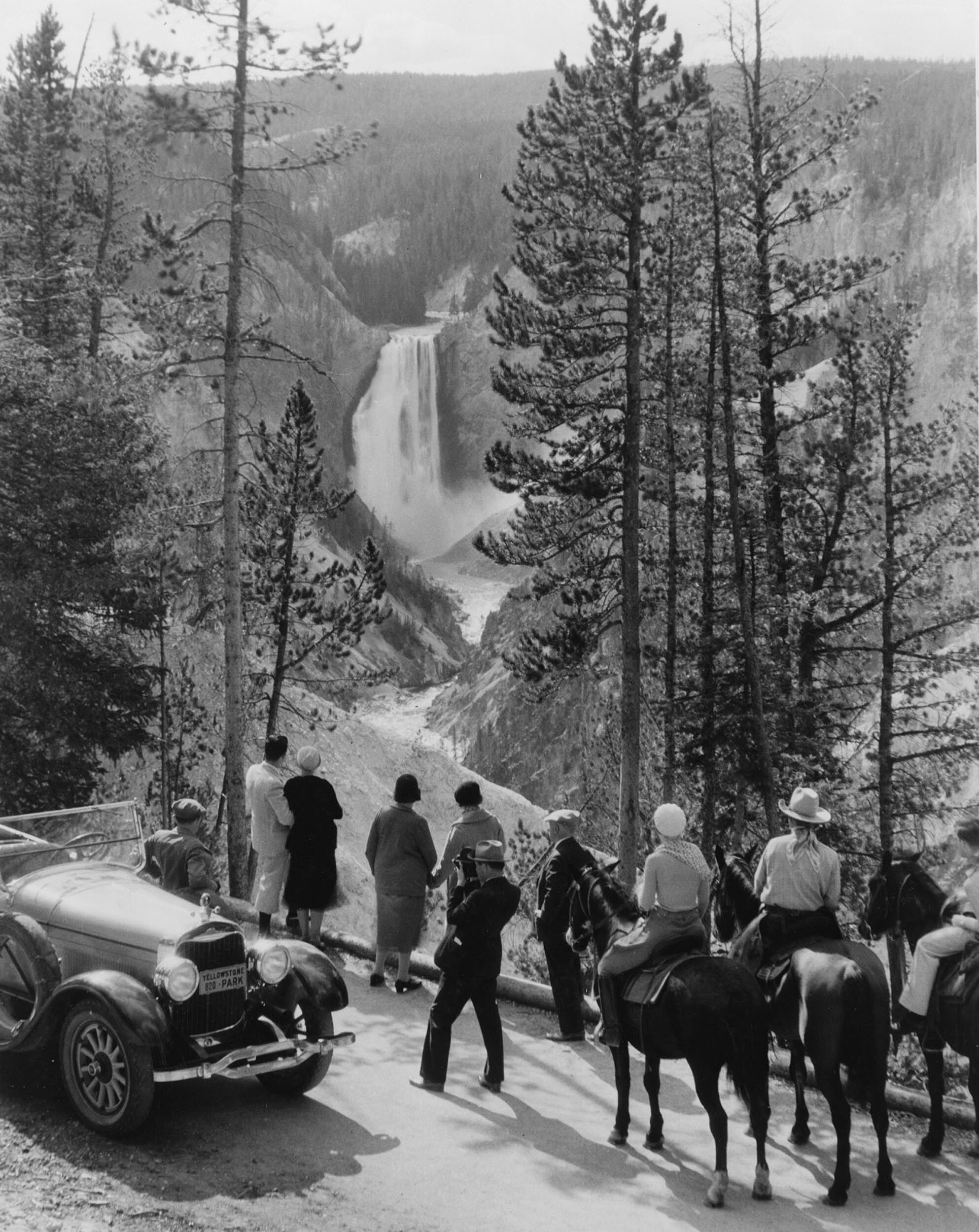 Yellowstone Canyon and Great Fall, Wyoming