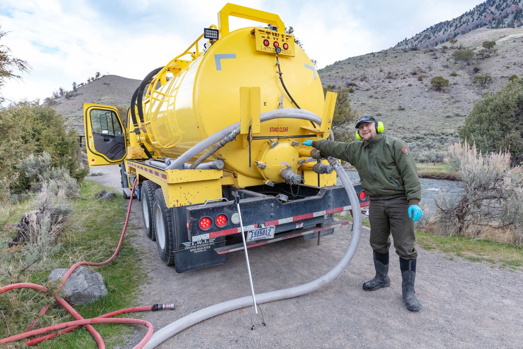 (Pumper Truck, aka "Honeywagon")