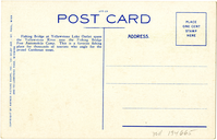 28372. Fishing Bridge, Yellowstone Lake Outlet, Yellowstone Park (Postcard