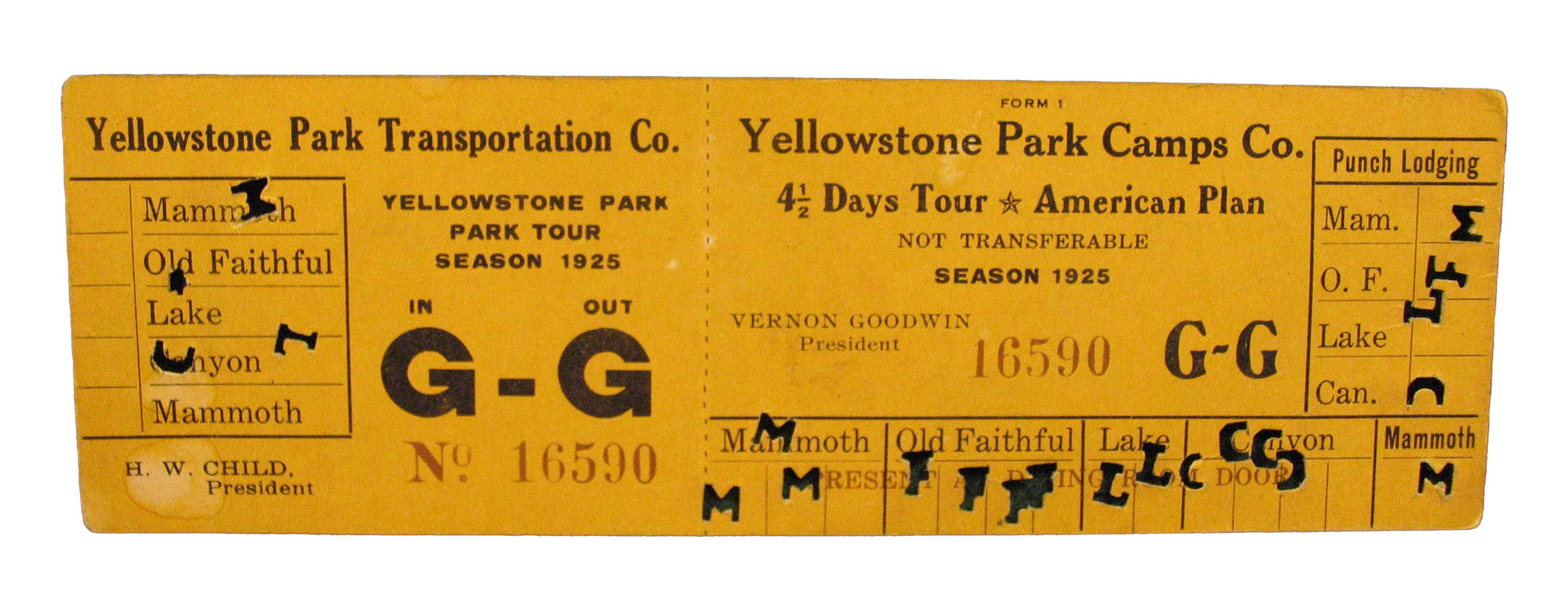Bus Tour Ticket
