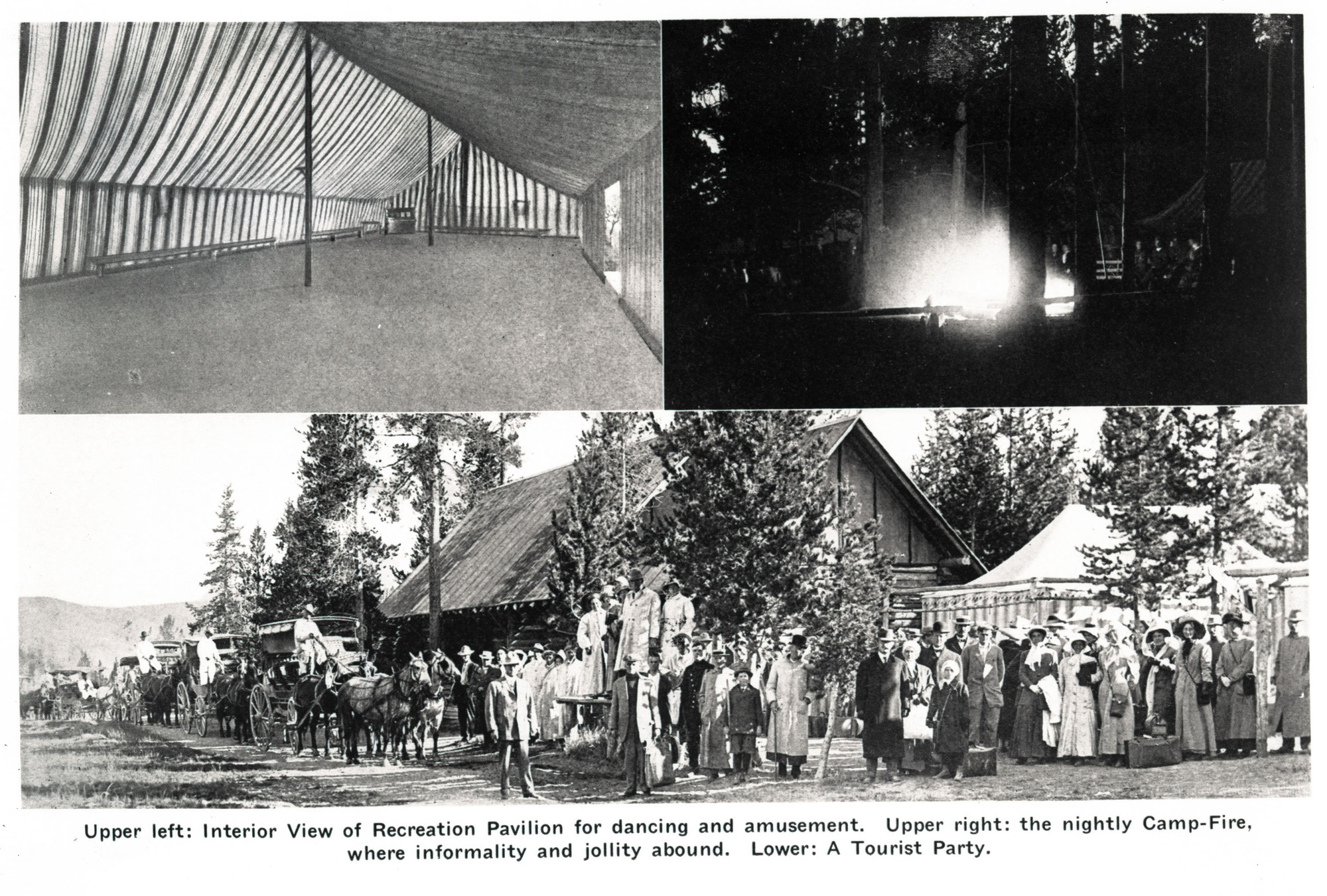(Recreation Pavilion and Nightly Campfire)