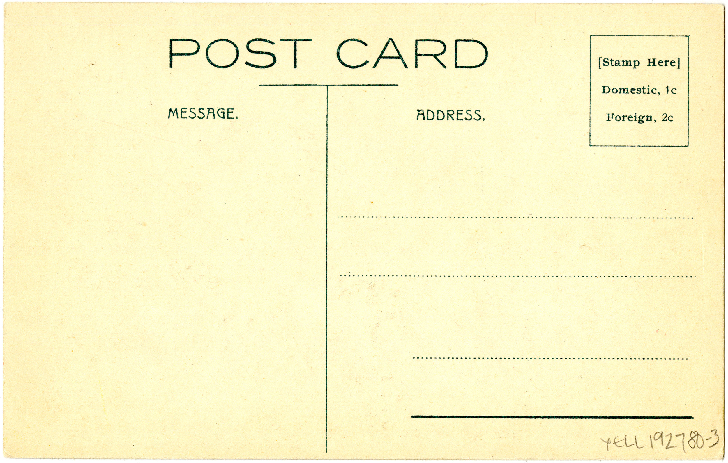 No. 168  Boat Landing Near Lake Hotel - Yellowstone Park (Postcard)