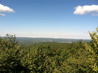 view over Laurel Ridge