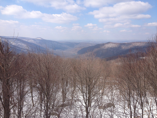 view from Highland Trail Overlook