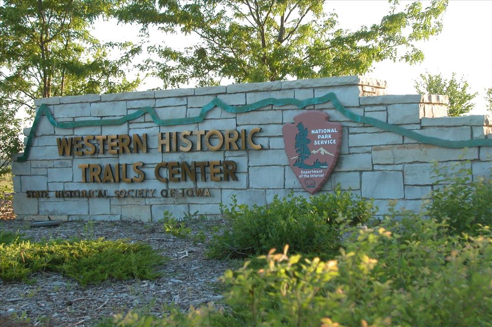 27. Western Historic Trails Center (3434 Richard Downing Avenue, Council Bluffs, Iowa) on the Mormon Pioneer National Historic Trail (2004).  